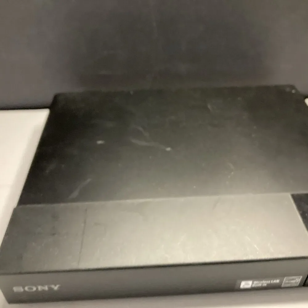 Sony BDP-S3700 Streaming Blu-ray DVD Player WiFi HDMI USB Player Only Untested
